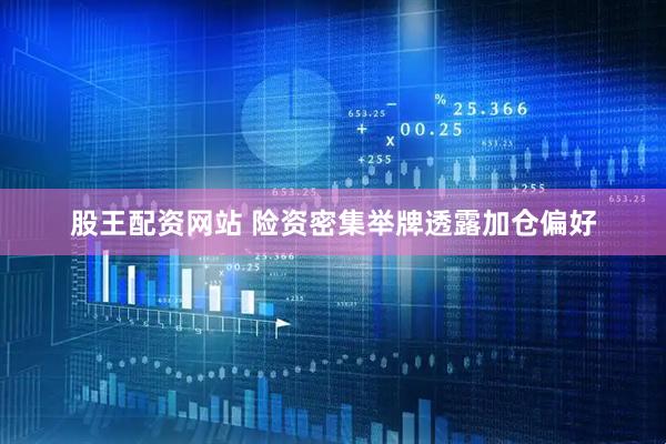 股王配资网站 险资密集举牌透露加仓偏好