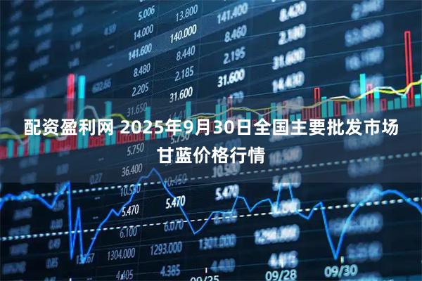 配资盈利网 2025年9月30日全国主要批发市场甘蓝价格行情